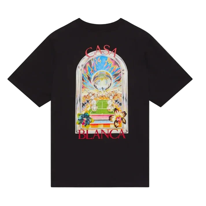 AVEROX - Tennis Landscape T-shirt